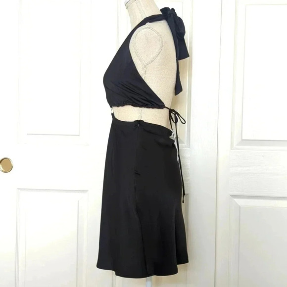 Princess Polly Twilight Time Mini Black Dress - Picture 6 of 8